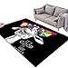 MMHJS Tappeto Morbido Antiscivolo Rettangolare Fresco E Semplice Soprannaturale, Tappetino Decorativo per Soggiorno E Camera da Letto, Tappeto Stampato Facile da Pulire E Lavabile 60x180cm