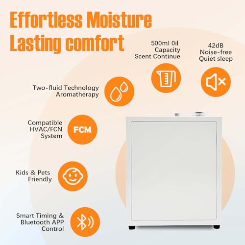 Difusor aromático eléctrico para 4000 sq.ft, capacidad 500 ml miniatura 2