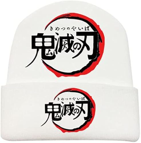 Gorro unisex Kamado Nezuko Anime Gorro cálido de punto suave para los fans Love