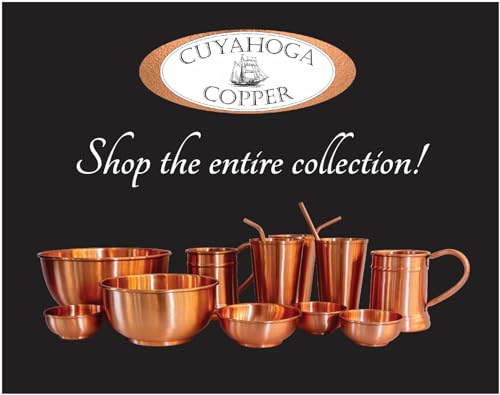 Cuyahoga Copper COPPERRAMEKINS Set Of 2 Pure Copper Mini Bowls thumb #8