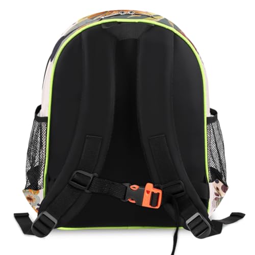 Sac à dos école et crèche à motifs fleurs abstraites