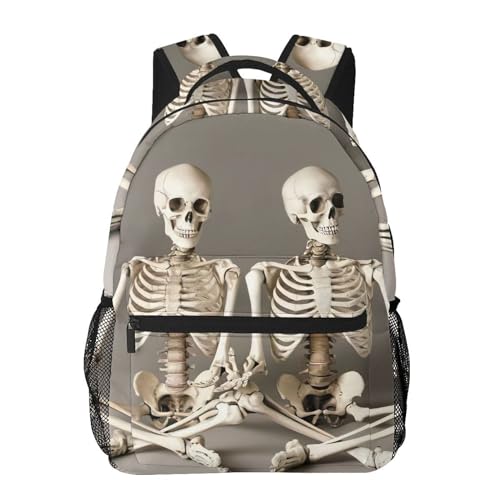 Sac à dos en toile OdDdot protégeant votre ordinateur portable avec style unique - 6