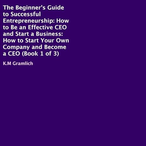The Beginner's Guide to Successful Entrepreneurship Audiolivro Por K.M. Gramlich capa