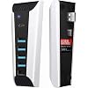 5 Port USB Hub for PS5,USB High-Speed Expansion Hub Charger USB Extender Compatible with PlayStation 5 Game Consolewith 4 USB + 1 USB Charging Port + 1 Type C Port
