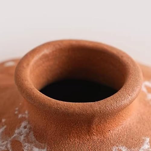 Vase en céramique vintage boho mat pour décoration de table - 8