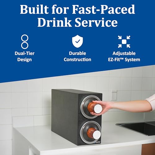 Image of Manufacturer Varies Beverage Dispenser Cabinet,15 in H,Black C2902 - 1 Each
