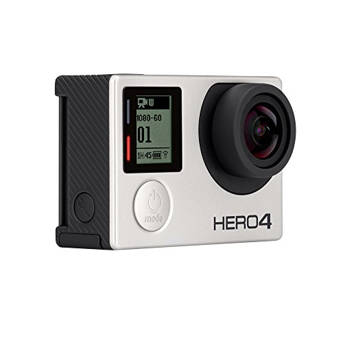 Wi-Fi + Bluetooth GoPro HERO4 Silver Edition Adventure Videocamera 12 MP, 4K/15 fps, 1080p/60 fps, 720p/120 fps, Wi-Fi, Bluetooth [Regno Unito/Francia]
