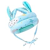 gorro bebe crochet animales Material transpirable combinado con un espacio ventilado y transpirable en la parte superior, disipación del calor y eliminación de la humedad, no se sentirá. Tamaño: aproximadamente 53 x 40 cm. Color opcional: azul, rosa, morado, gris y azul. Cantidad: 1 unidad