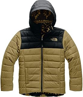 The North Face Little Kids/Big Kids Boys' Reversible Perrito Jacket, British Khaki, L