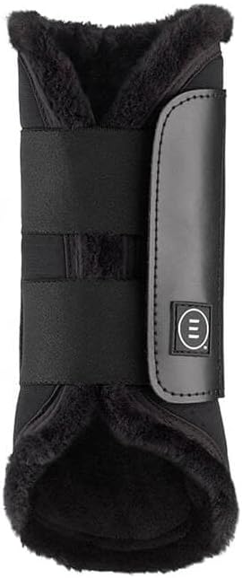 EquiFit Everyday Front Boot with Vegan Sheepswool Liner – Durable Leg Boot with Breathable High-Density Foam & Tear-Resistant Shell – Sold in Pairs