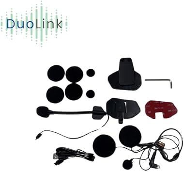 X97 Plus İnterkom Motosiklet Kameralı 6 Kişi Grup Bluetooth Kask Intercom Video Kayıt Kulaklık