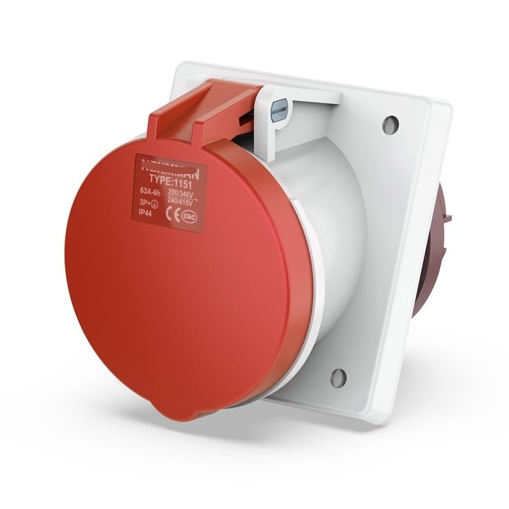 Concealed Oblique Industrial IP44 16A 32A 63A(63A 4P IP44)