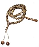 Muslim Tasbih Prayer Beads Amn034 Date Palm Seeds Islamic Prayer Zikr Misbaha Dhikr Rosary with Decorated Tassels