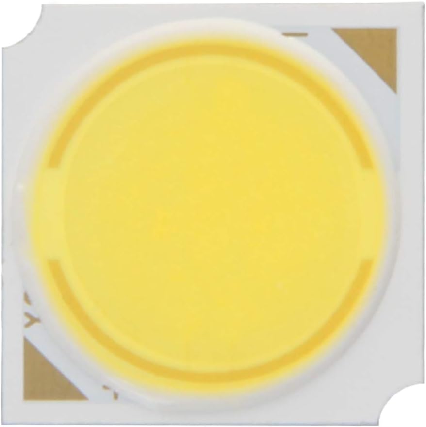 Othmro 1Pcs 20mmx20mm (LxW) 10W COB Chip Bulb Super Bright High Power,120lm6500K Aluminum LED Bulb Surface Mounted Devices Light Beads,Floodlight for Camper Light Bulb,Home Reading, Light Marine Lamps