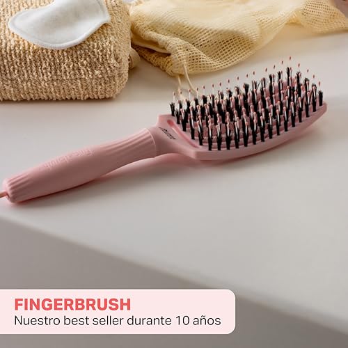 Olivia Garden Finger Brush Combo Pastel Pink - imagen 2