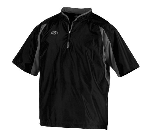 Rawlings Men's Cage Jacket (Black, X-Large)