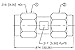 RF Industries, SMA Male to SMA Male Adapter, N,G,T (Rsa-3403)