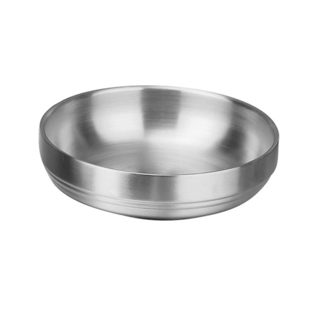 NAMOARLY 304 Stainless Steel Saucer Prep Bowl Sauce Dipping Bowls Dish Formula Dispenser Small Sauce Pinch Bowls Seasonings Dipping Sauce Cup Cups Pickle Snacks Vinegar Bowls Silver