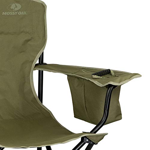 Mossy Oak Heavy Duty Camping Adults Chair, One Size, Green/Black #TOP2