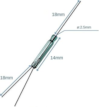 Reed Switch 3 Pin Dc 60v 4w Anahtar R le No Nc Kontak  k  Kap  Pencere Makine Saya  Kontakt r