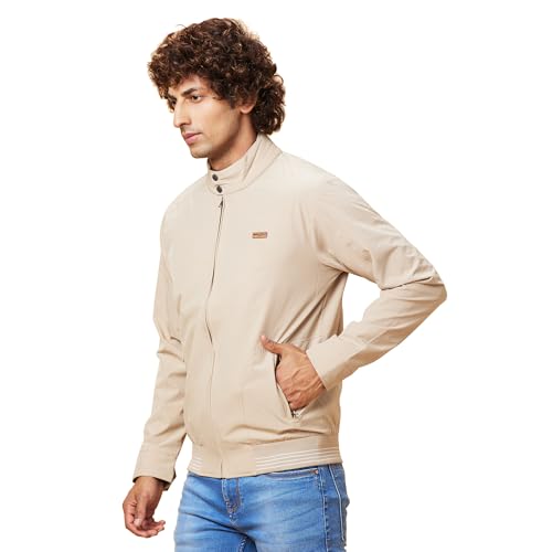 Image of Being Human Turquoise Regular Fit Men's Jacket Clothing
