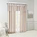Madison Park Emilia Faux Silk Single Curtain with Privacy Lining, DIY Twist Tab Top, Window Drape for Living Room, Bedroom and Dorm, 108