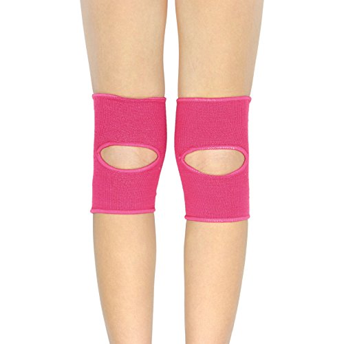 Kids Stretchy Knee Kids Stretchy Cotton Knee Pads Brace Warp Sleeve for Kids Knee Sport Dance Warp Basketball Volleyball Cycling Training Protective Gear - Thumbnail 5