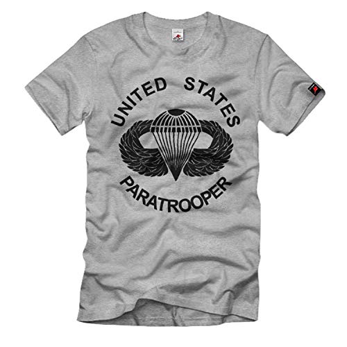 T-shirt United States Paratrooper Airborne Cadeau Idéal Passionné Histoire