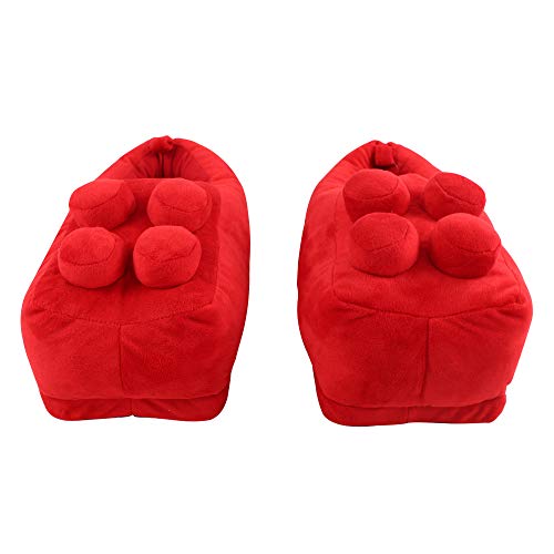 Pantufa lego vermelha