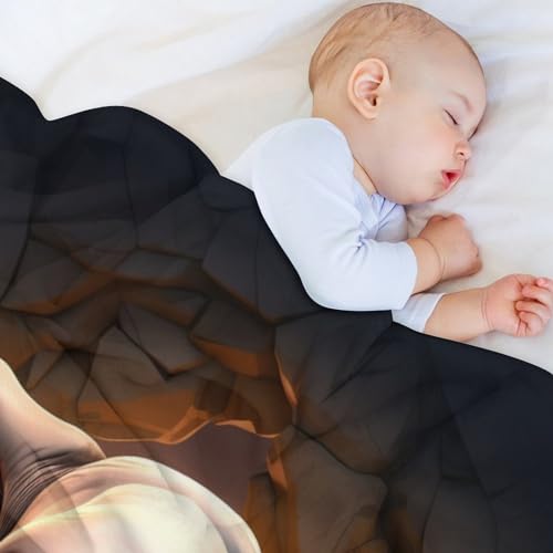 Manta cálida y acogedora de 100 x 130 cm para cama y sofá 4
