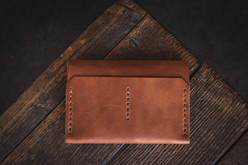 Enfold Fullsize Wallet, Handmade thick leather USA Handmade Idaho4