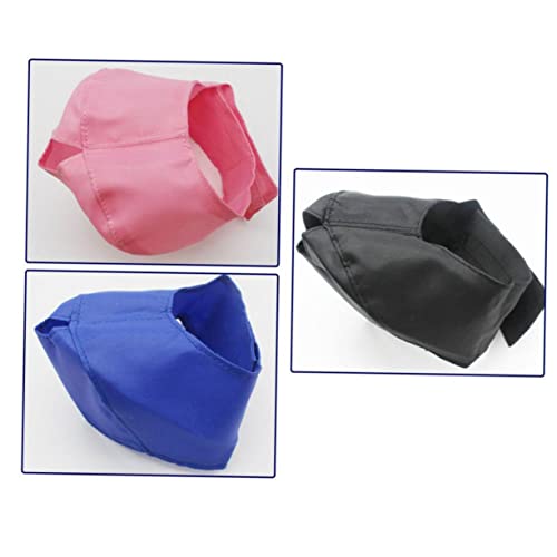 GRIRIW ペット用アイパッチ おやつ アイマスクの下 犬用コーン首輪 犬コーン ペットワイプ ペットの目 噛む 防ぐ のそみ 猫の目隠し ペット用アイマスク 猫の化粧品のアイパッチ Blue