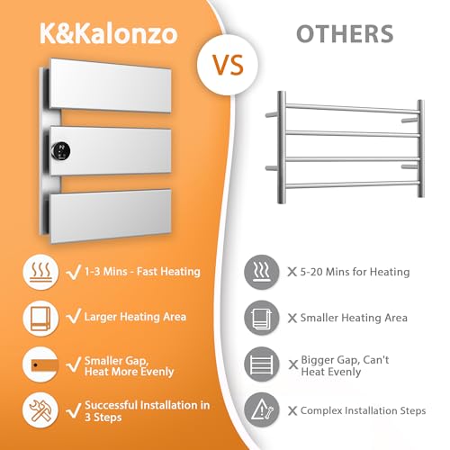 K&Kalonzo K3-L-S Electric Towel Warmer thumb #2