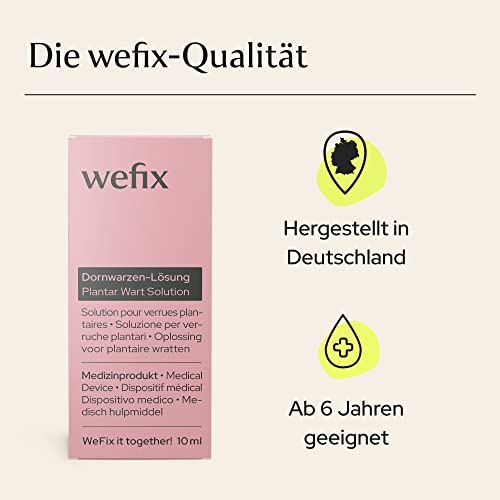 Warzenmittel WeFix Dornwarzen entfernen 10ml – schonend und effektiv