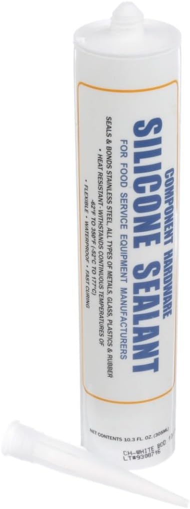 CHG-M90-1014 Silicone Sealant, F/G, White 350F, 10.3Oz | Exact Fit Replacement for CHG M90-1014 | SHARPTEK.COM Parts - Made In USA | 180-Day Warranty