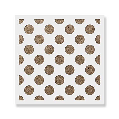 Polka Dots Stencil - Stencil Polka Dots, Polka Dot Print, Polka Dots, Polka Dot Stencils, Polka Dot Pattern