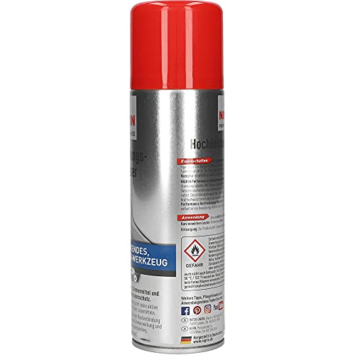 NIGRIN Hochleistungs-Rostlöser Hybrid, aktive Kriechfähigkeit, minimiert den Kraftaufwand, korrosionshemmend, 250 ml