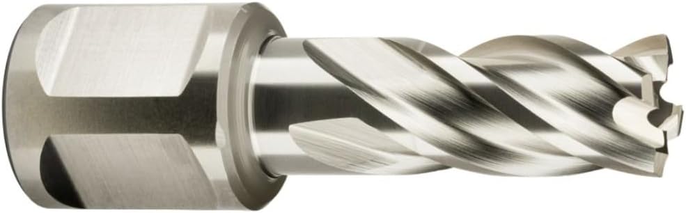 JancySlugger by Fein - HSS Nova Annular Cutter with Centering Pin - 3/4" Straight Shank, 1" Depth, 7/16" Diameter - 63134111041