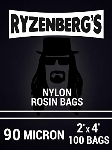 Rosin Press Bags Rosin Filters (90 Micron 90u) 2 x 4 Inch (100 Pack) By Ryzenberg s