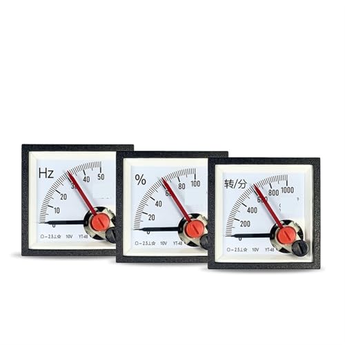 Medidor de frecuencia YT48 con sensor de doble pin 10V 1000rpm y 50Hz 60Hz 2