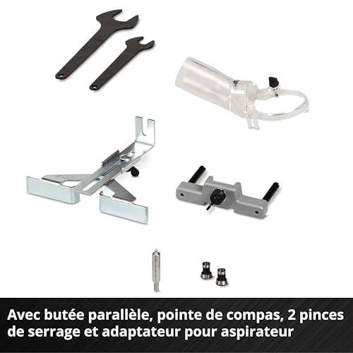 Défonceuse Sans Fil Einhell TP-RO 18 Li BL-Solo – Moteur Sans Charbon, 18V - vue 10