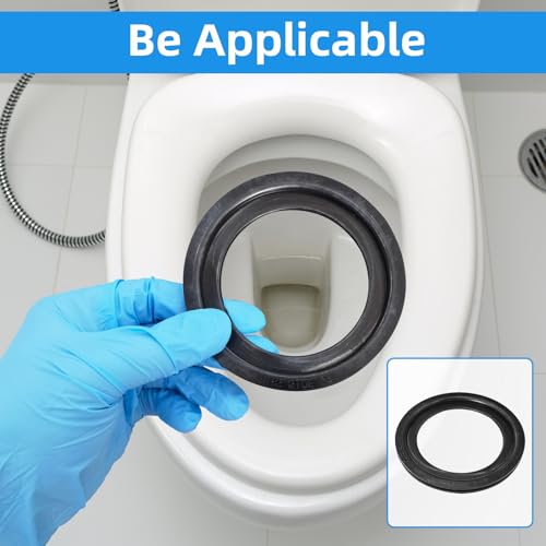 Image of 5Pcs 385311658 RV Toilet Seal Replacement with Gloves for Dometic 300 /310 /320, Rubber Flush Ball Seal Gasket for Solve Toilet Leakage and Stink