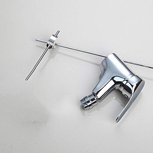 Grifo de baño de diseño elegante con tapón push para lavabos 3