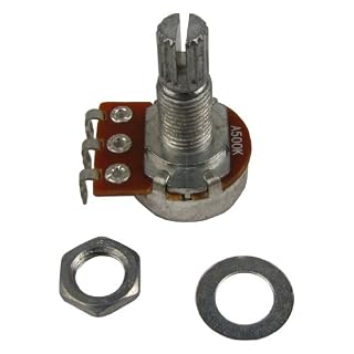 IKN A500K Mini potentiomètre 18mm Long arbre fendu Audio Taper Pots de commande de guitare basse électrique avec… - Les Beatles, Paul McCartney, John Lennon, RIngo Starr, George Harrison IKN A500K Mini potentiomètre 18mm Long arbre fendu Audio Taper Pots de commande de guitare basse électrique avec… – Image 4