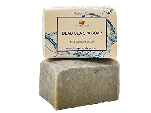 Funky Soap Dead Sea Spa Soap, 100% Natural Artesanal, 1 Barra de 120G Cover