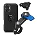 Produktbild QUAD LOCK Lenker Handyhalterung für Motorrad mit Vibrationsdämpfer und MAG Hülle für iPhone 16