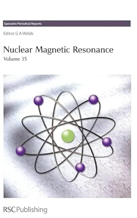 Nuclear Magnetic Resonance: Volume 35 book cover