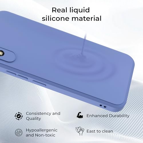 Image of A rtistque Back Cover Case for Redmi 9A / 9A Sport / 9I / 9I Sport 4G | Premium Blue Matte Cover | Camera Protection | Shockproof TPU | Slim Stylish Design | Redmi 9A Back Cover