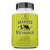 Ancestral-Supplements-Grass-Fed-Pancreas--Digestive-Proteolytic-Enzymes-Including-Trypsin-and-Pancreatic-Support-180-Capsules Ancestral Supplements Grass Fed Beef Pancreas Supplement, 500mg, Pancreatic Support with Proteolytic Digestive Enzymes for Digestion Support, Including Trypsin, Non GMO, 180 Capsules