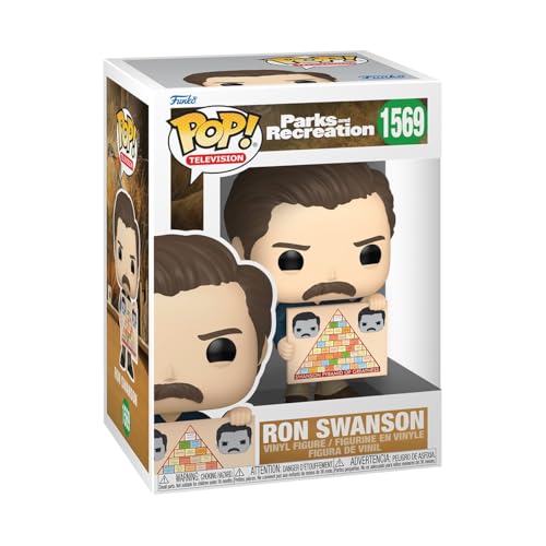Funko Pop! TV: P&R 15th – Ron - Leslie Knope - Parks And Recreation - Figura in Vinile da Collezione - Idea Regalo - Merchandising Ufficiale - Giocattoli per Bambini e Adulti - TV Fans